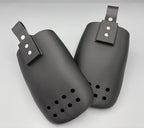 Hard Shell Bondage Restraint Mitts – Black Edition