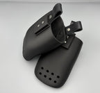 Hard Shell Bondage Restraint Mitts – Black Edition