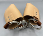 Hard Shell Bondage Restraint Mitts für Standard Handschellen